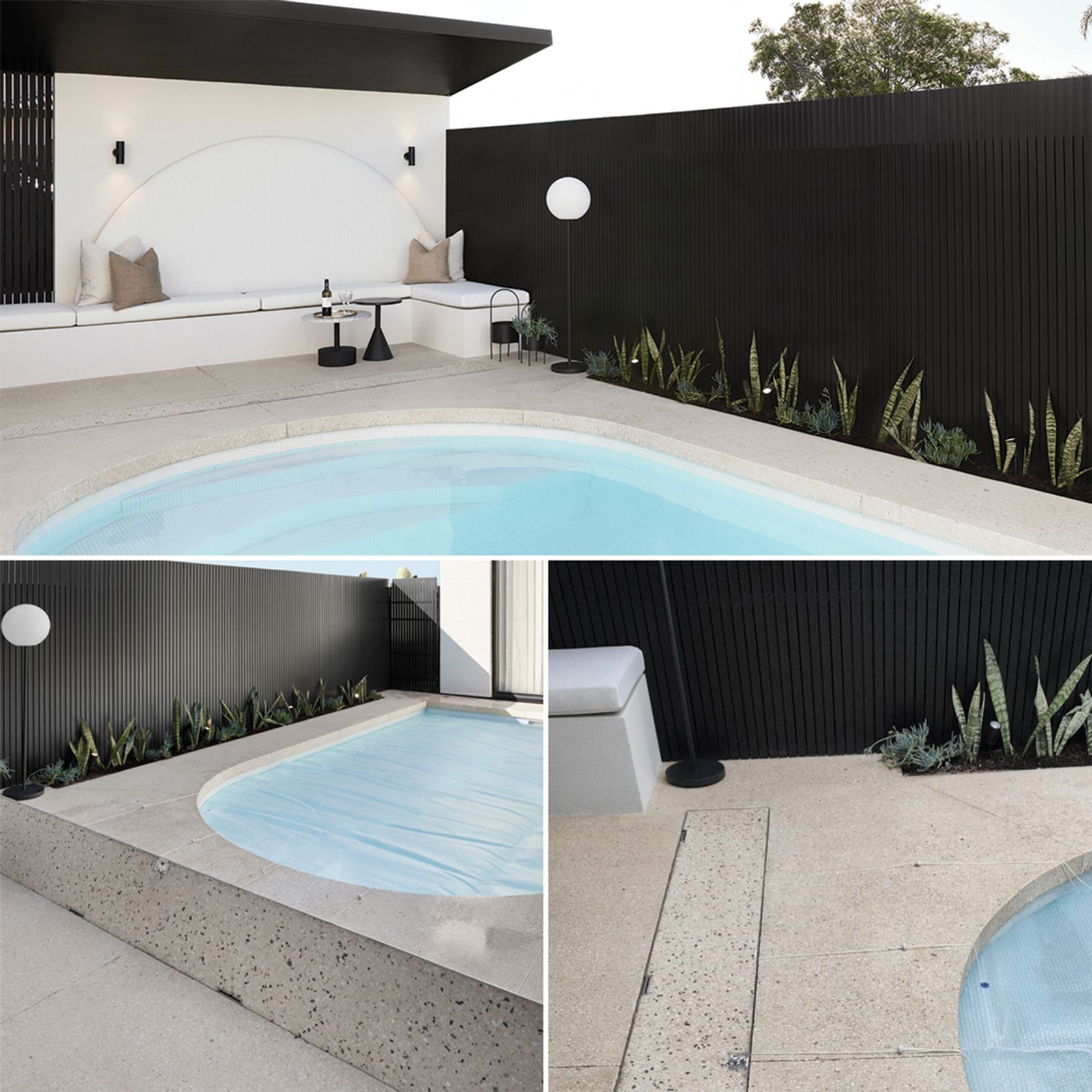 Concrete UnderCover® Concealed Pool Cover - Manual gallery detail image