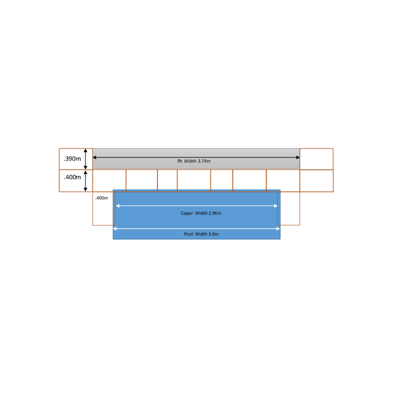 Concrete UnderCover® Concealed Pool Cover - Powered gallery detail image