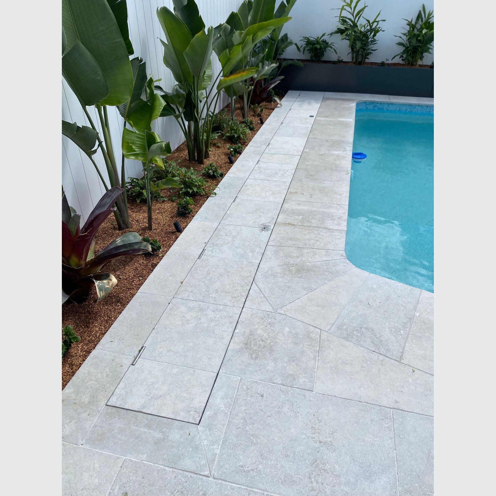 Concrete UnderCover® Concealed Pool Cover - Powered gallery detail image