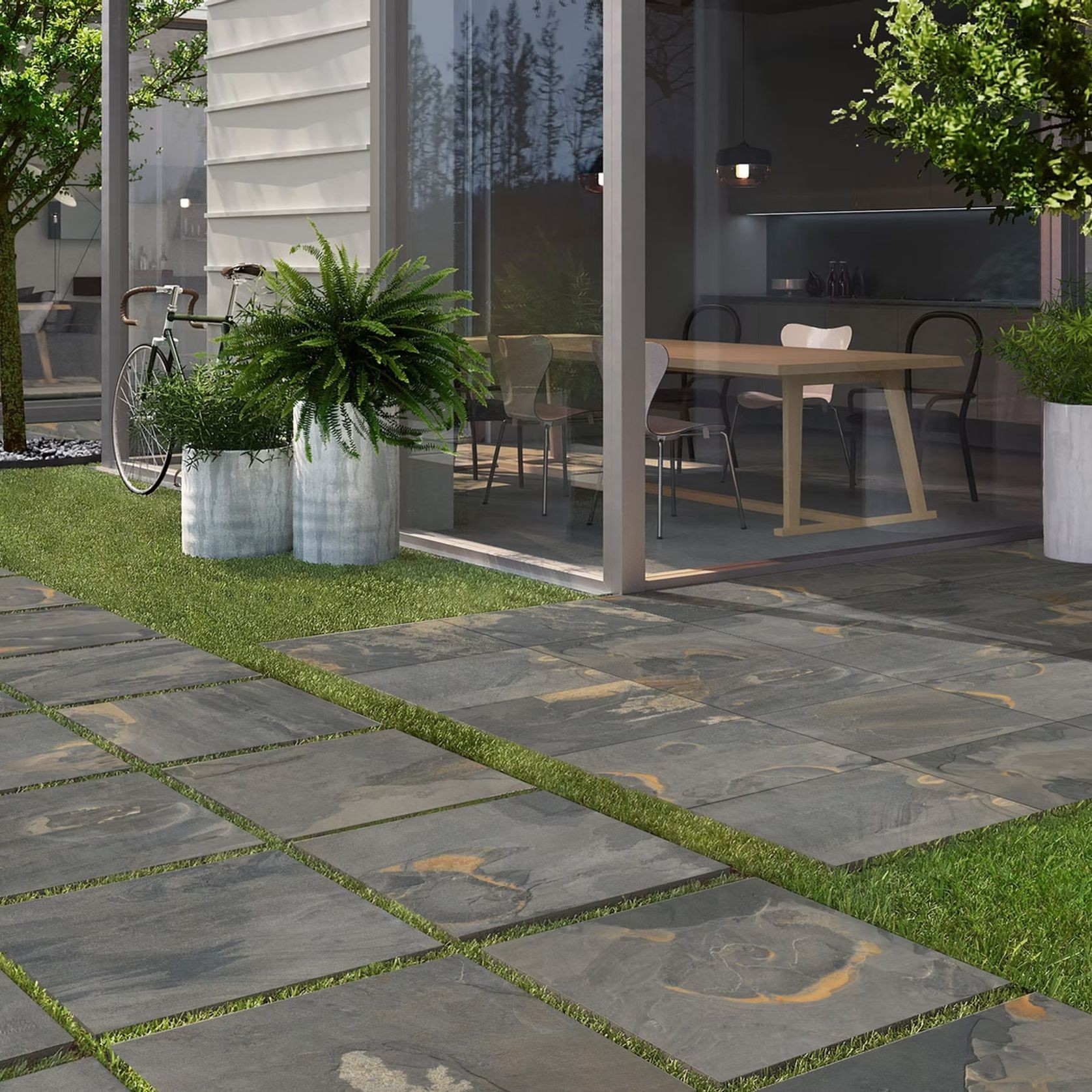 Grey Slate | Pavers gallery detail image