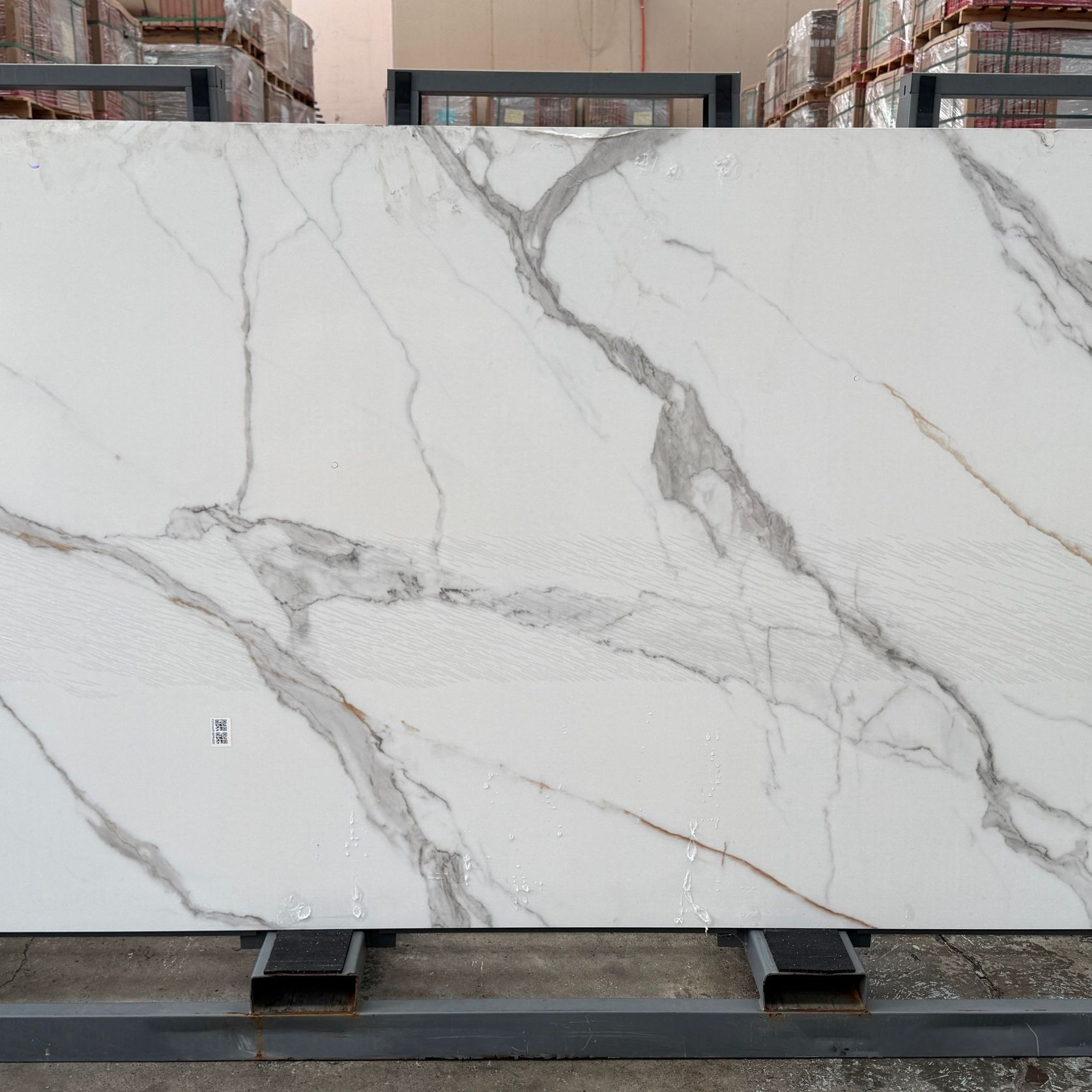 Statuario White 1600x3200x20mm gallery detail image