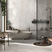 Onyx White Marble Look Porcelain Tiles gallery detail image