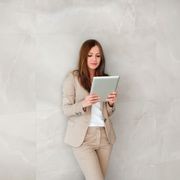 Onyx White Marble Look Porcelain Tiles gallery detail image