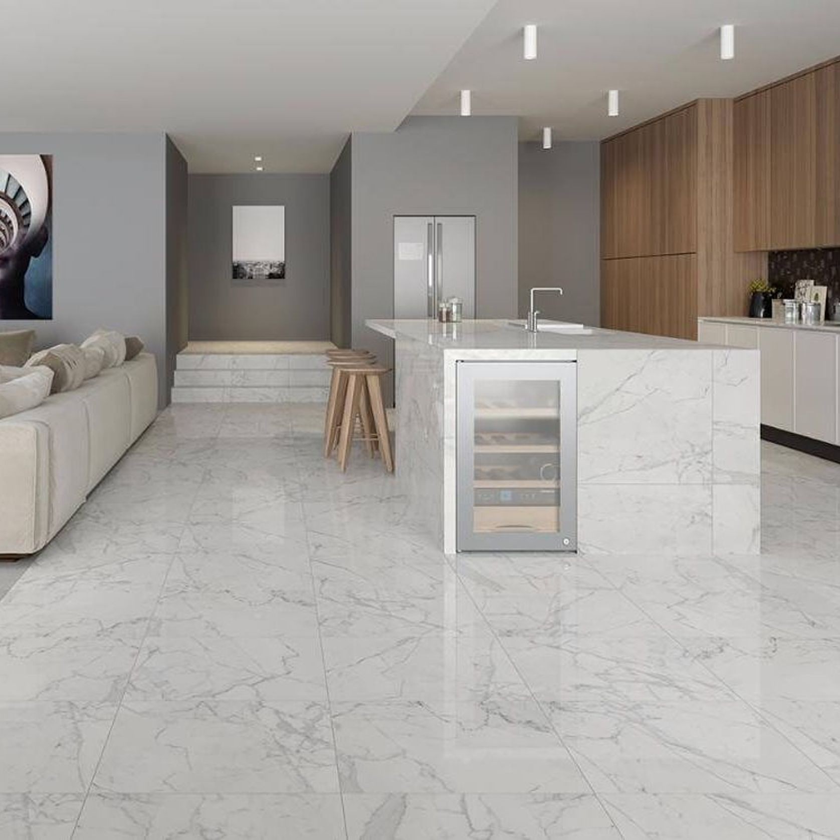 Roma Carrara Tiles gallery detail image