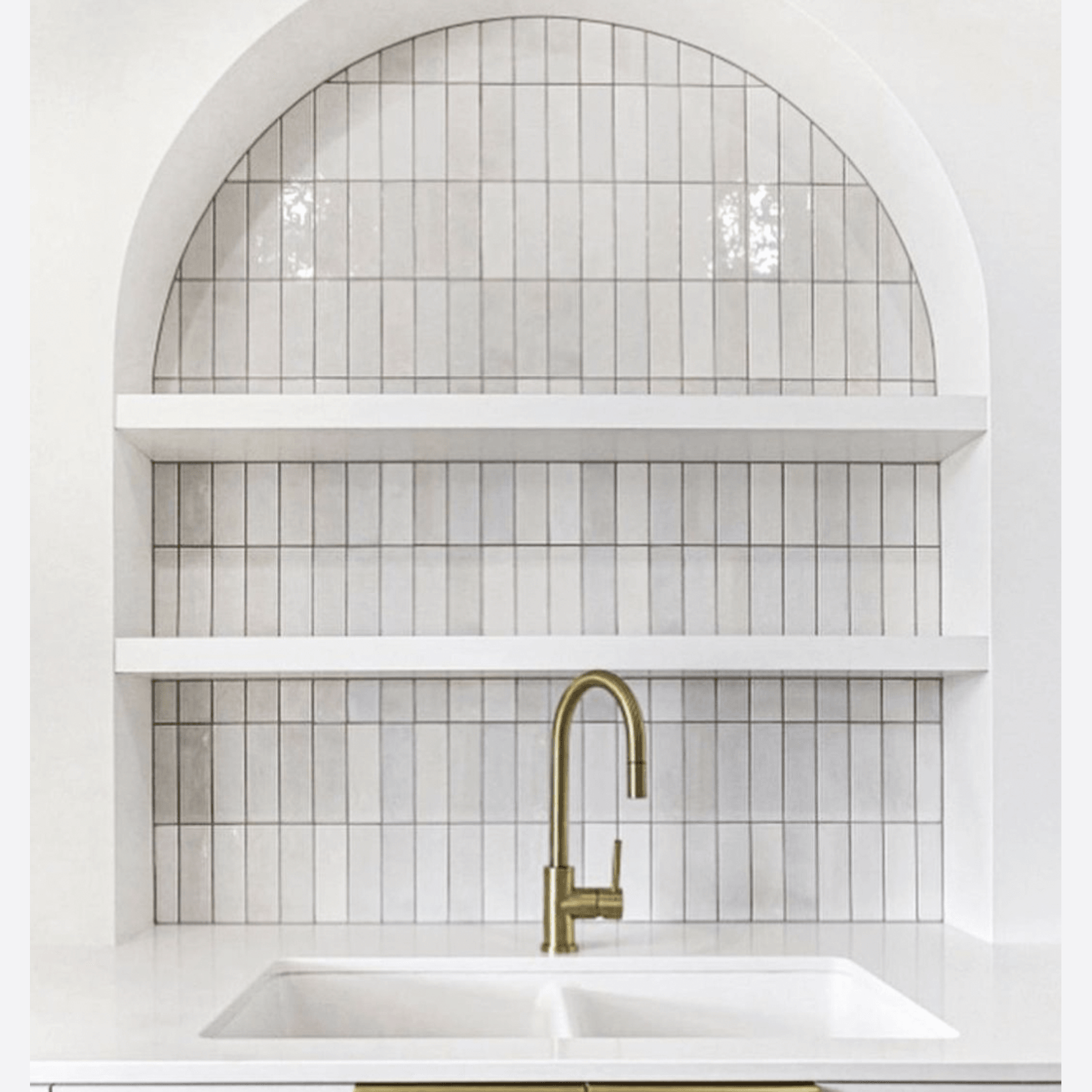 Safi White Subway Tile gallery detail image