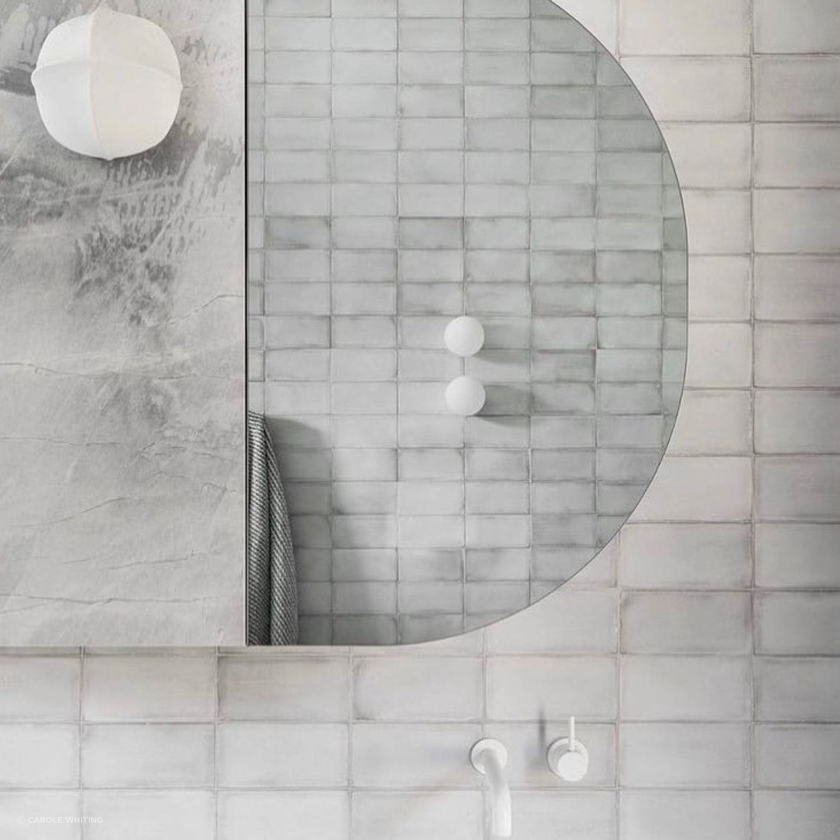 Spatula Bianco Handmade Look Tile gallery detail image