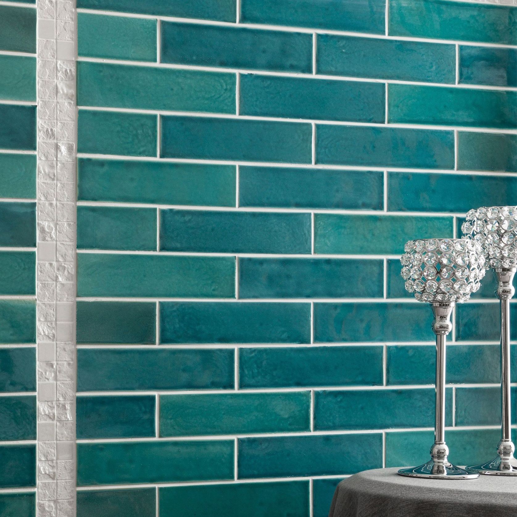 Motto Sea Green Subway Tile gallery detail image