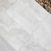 Silver Travertine | Porcelain - Stone Series gallery detail image