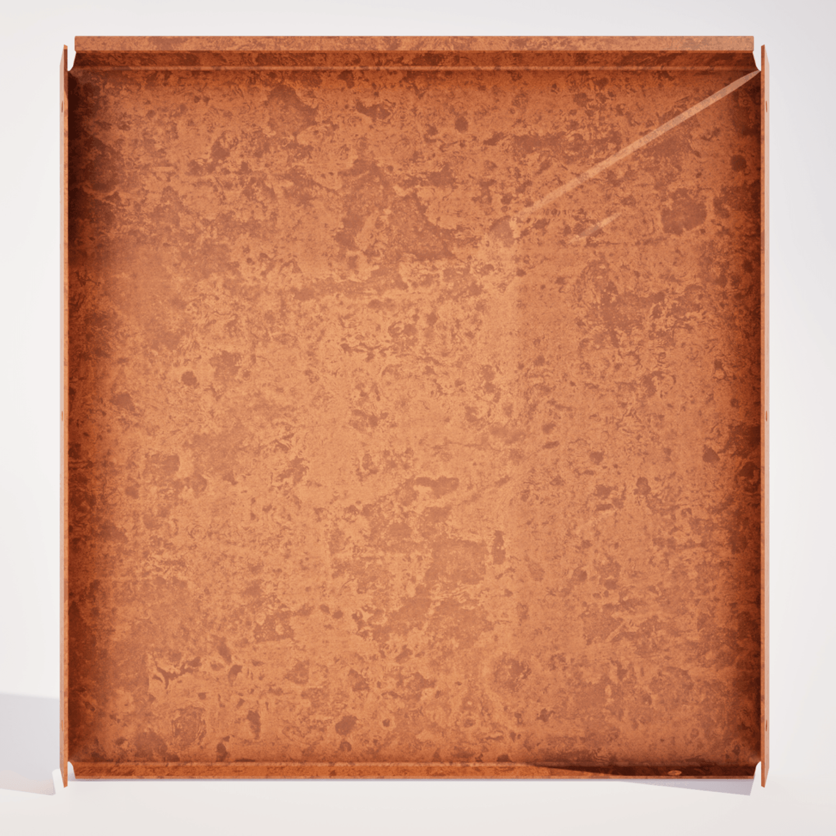 Corten Panels For Custom Planters – 550mm High. gallery detail image