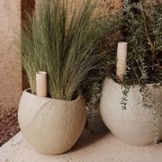 Audo CPH Plantas Planter (Height 32 cm), Ivory gallery detail image