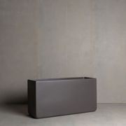Hibernate Low Line Planters - Slate gallery detail image