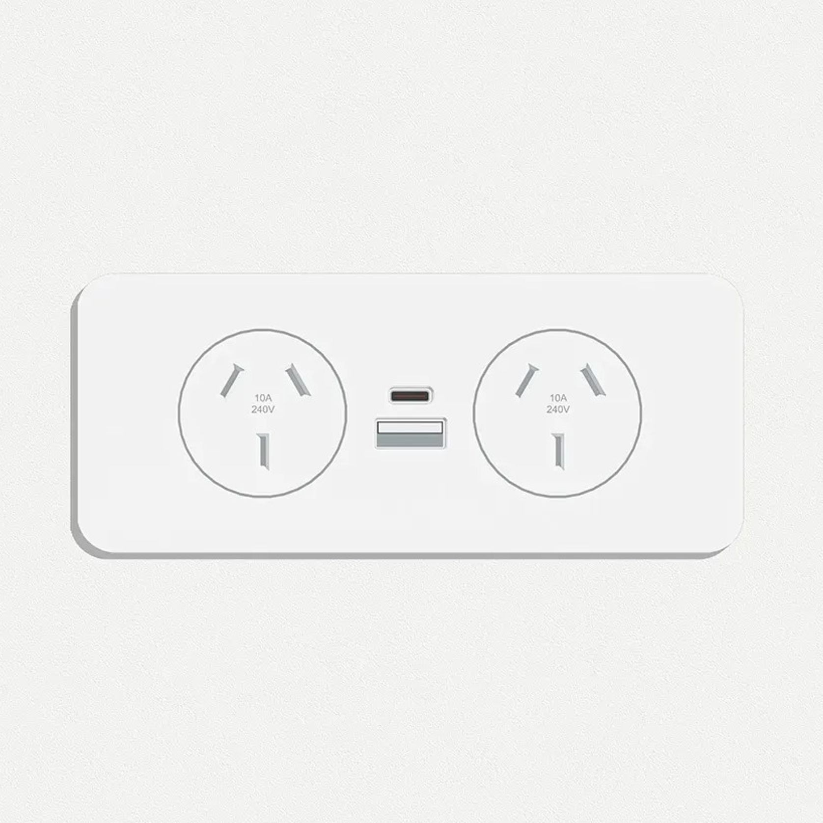 Double Power Point + USB A + USB C gallery detail image