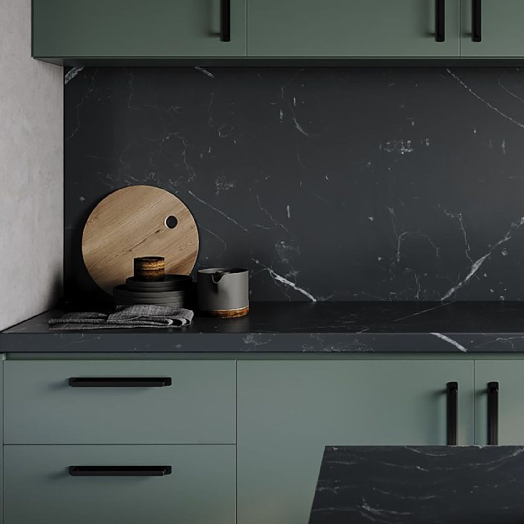 Iver Osaka Cabinet Pull Handle with Backplate gallery detail image