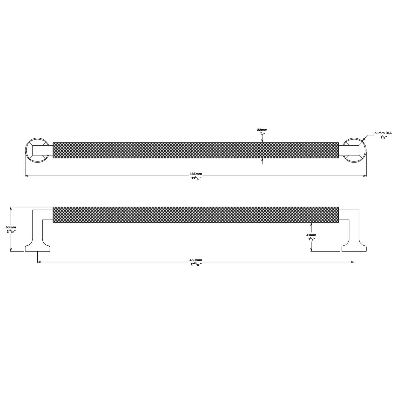 Iver Brunswick Door Pull Handle gallery detail image
