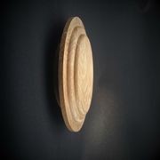 Deko Curved Rings  - Timber Door Handle - TDH013c gallery detail image