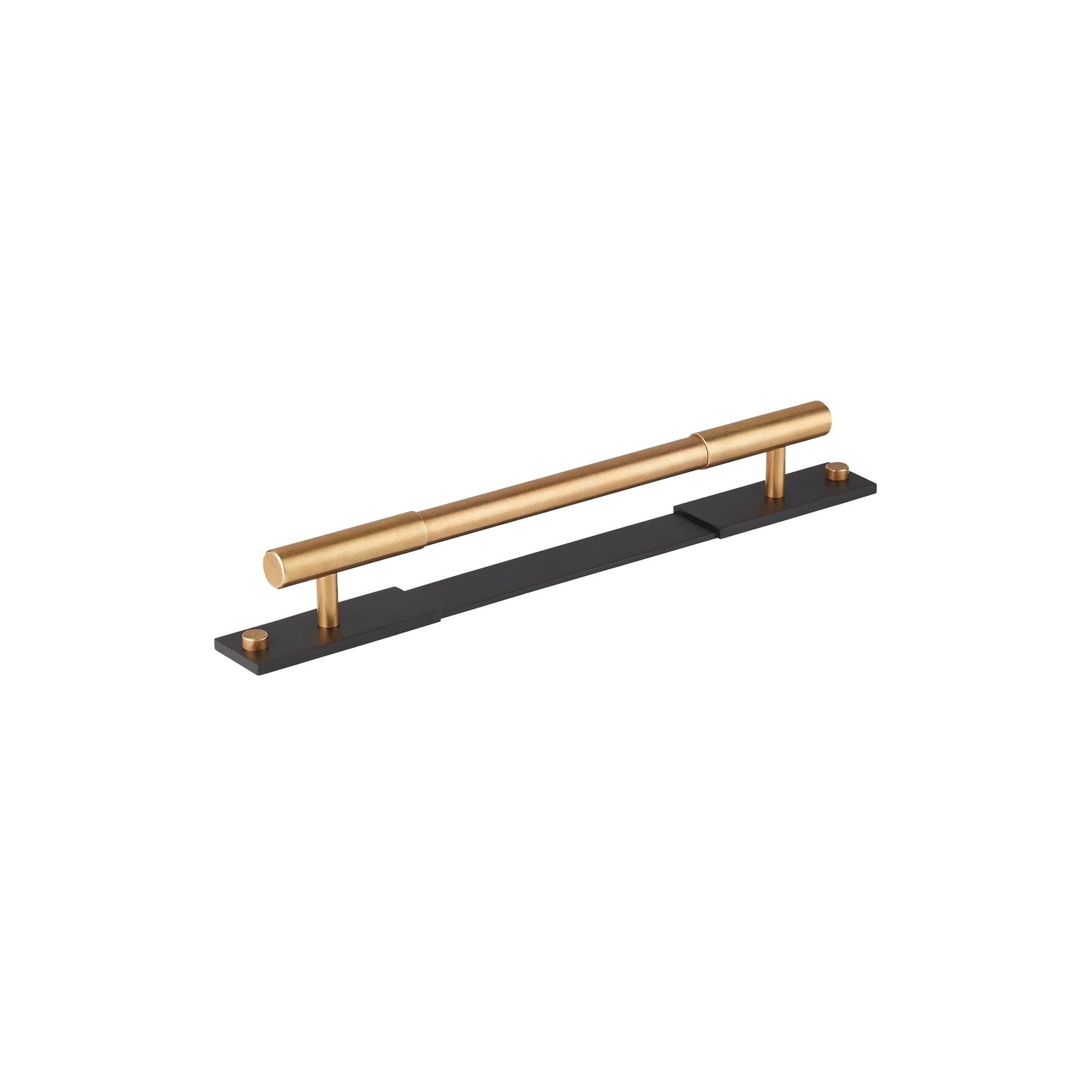 Armac Martin - Mix3 Plain Cabinet Handle with Backplate gallery detail image