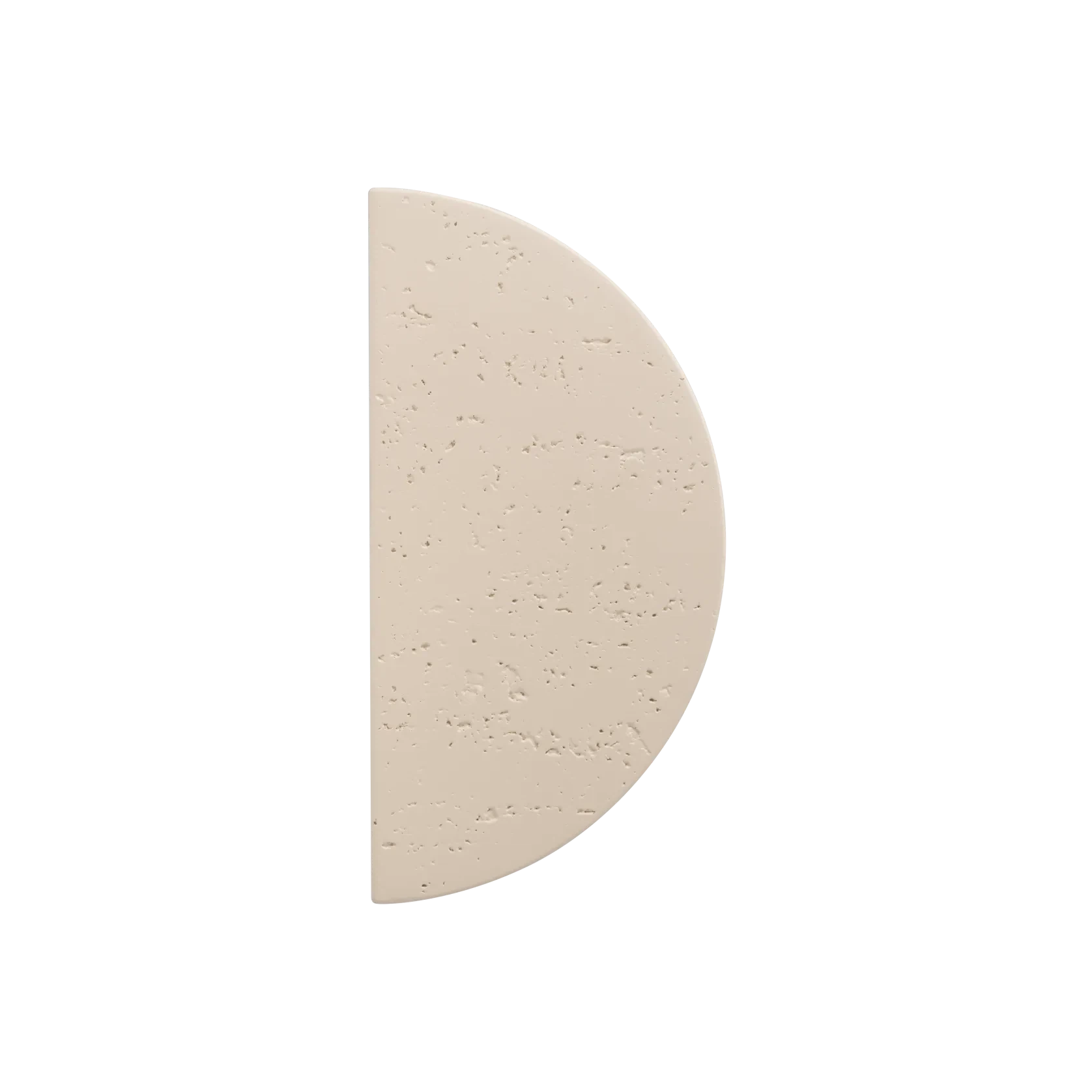 Atelis Concrete Half Moon Entry Door Pull (Single) gallery detail image