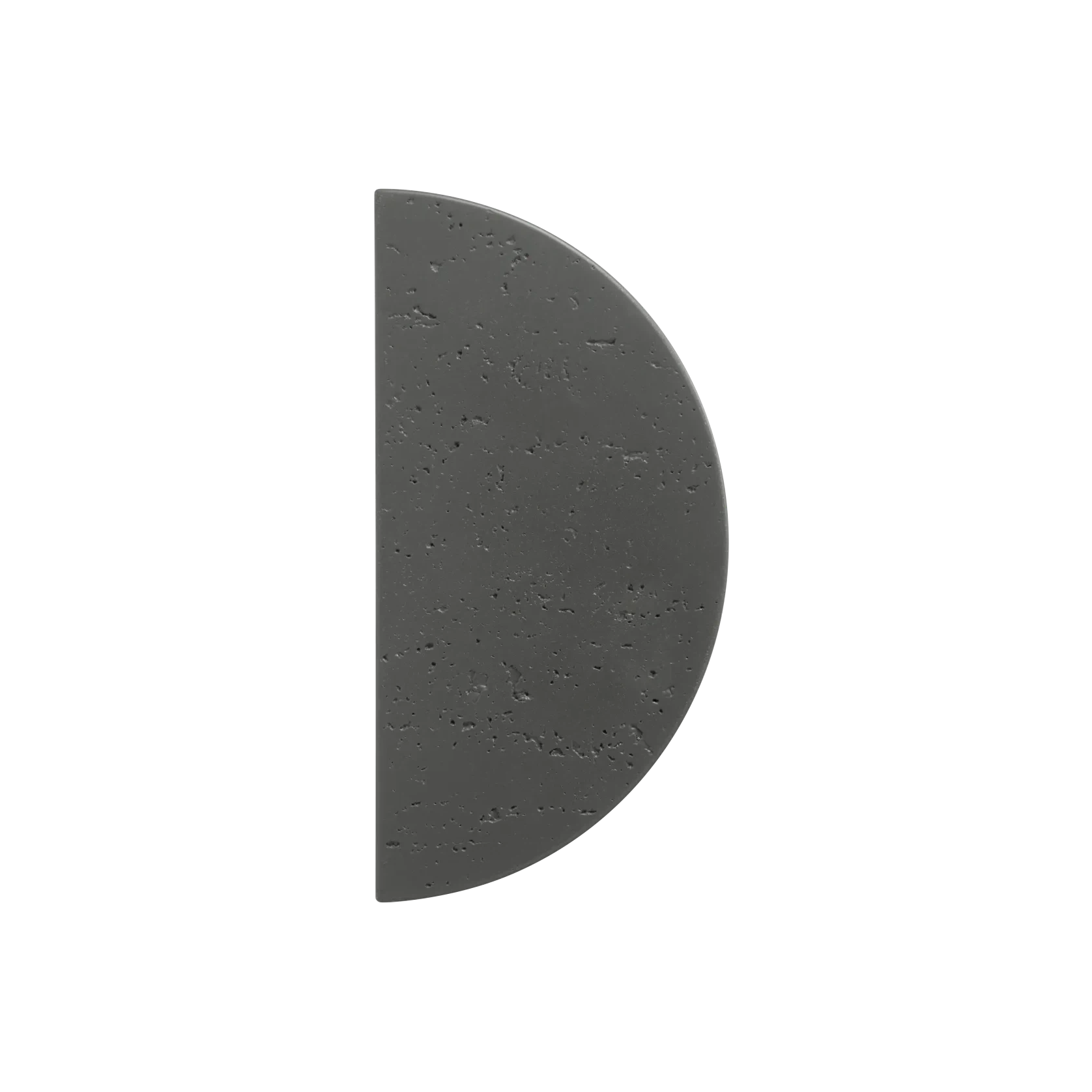 Atelis Concrete Half Moon Entry Door Pull (Single) gallery detail image