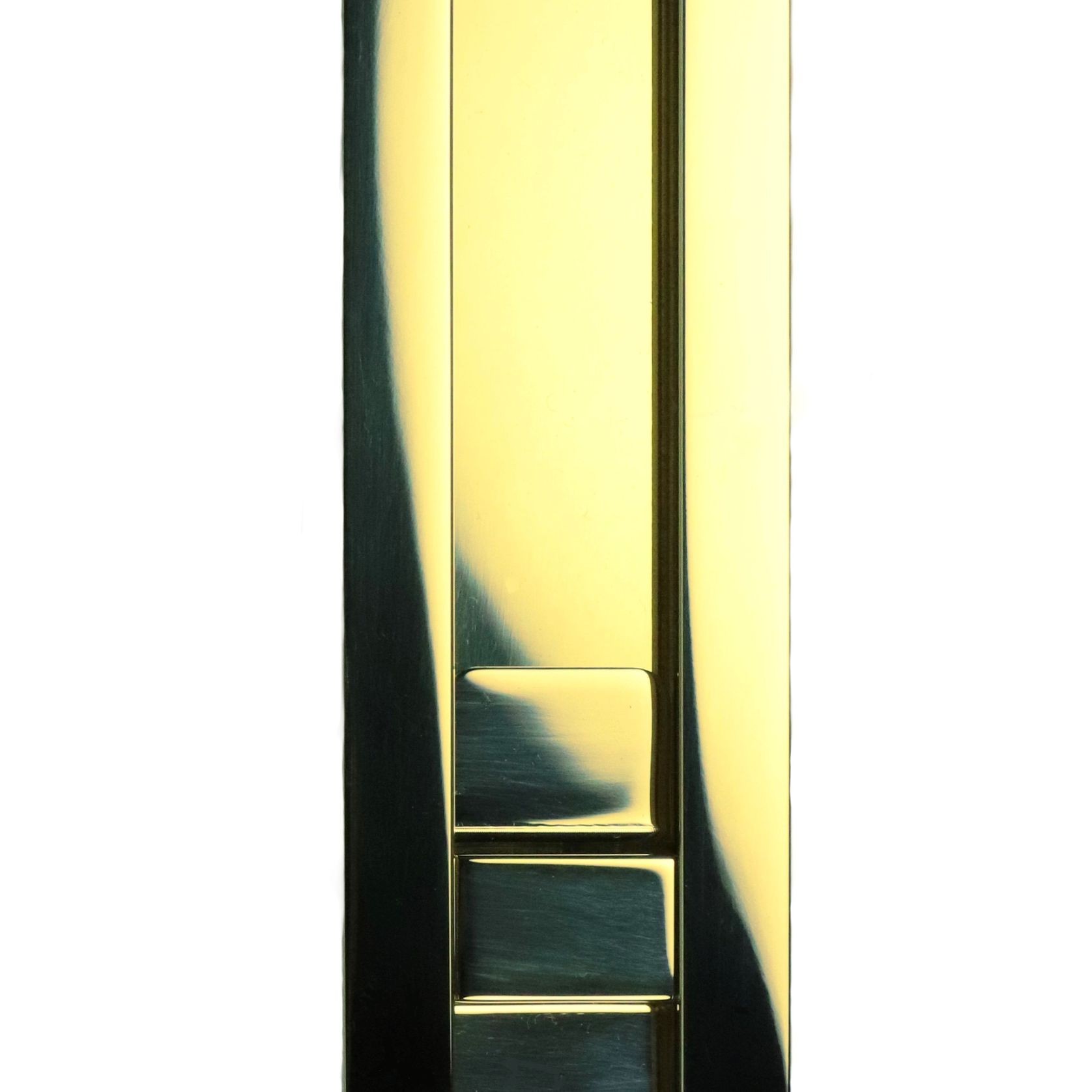 HB860 Brass Soft Edge Flush Pull for Sliding Doors gallery detail image