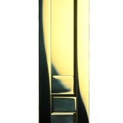 HB860 Brass Soft Edge Flush Pull for Sliding Doors gallery detail image
