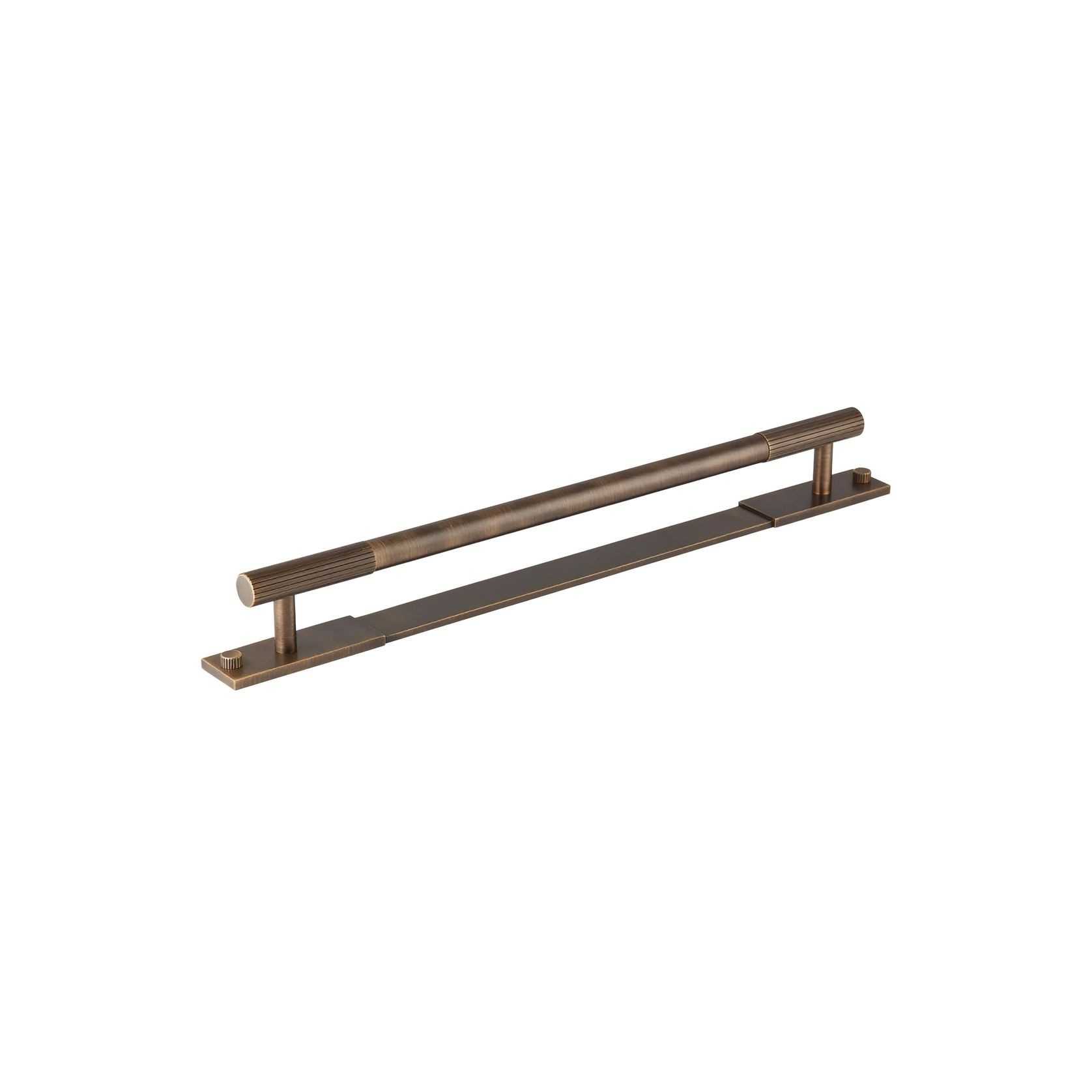 Armac Martin - Mix2 Straight Knurl Appliance Pull Plate gallery detail image