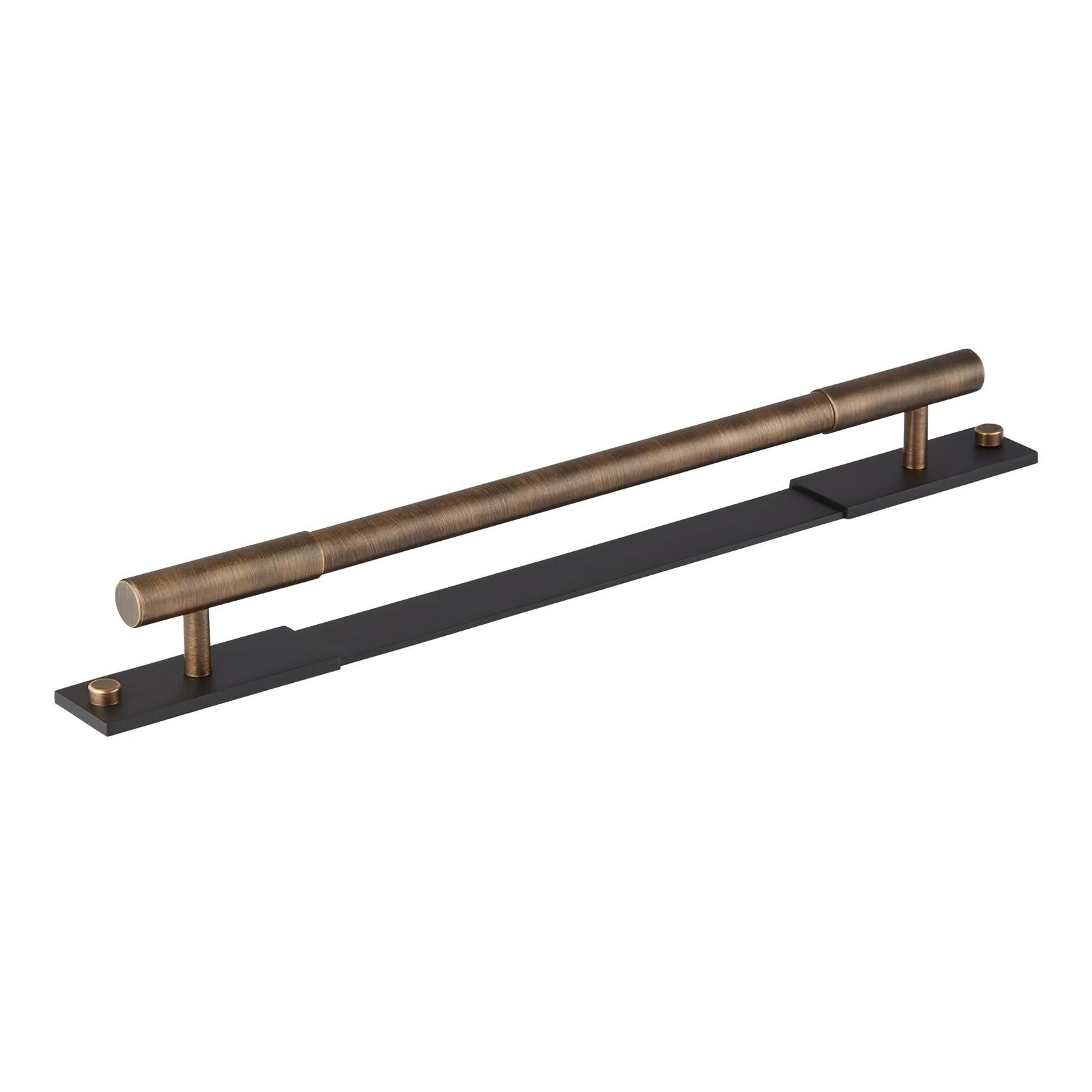 Armac Martin - Mix3 Plain Cabinet Handle with Backplate gallery detail image