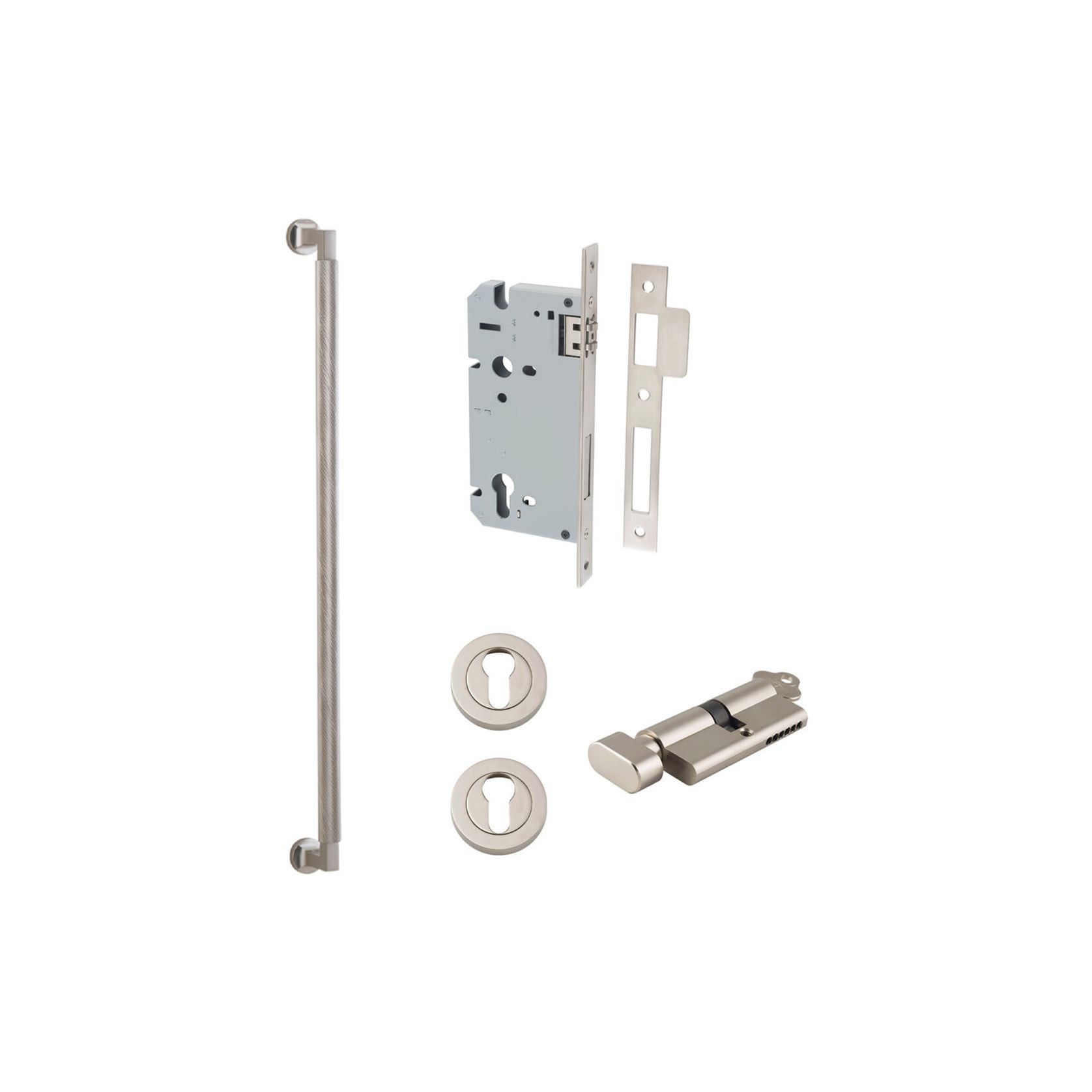 Iver Brunswick Door Pull Handle Entrance Kit Key/Thumb gallery detail image