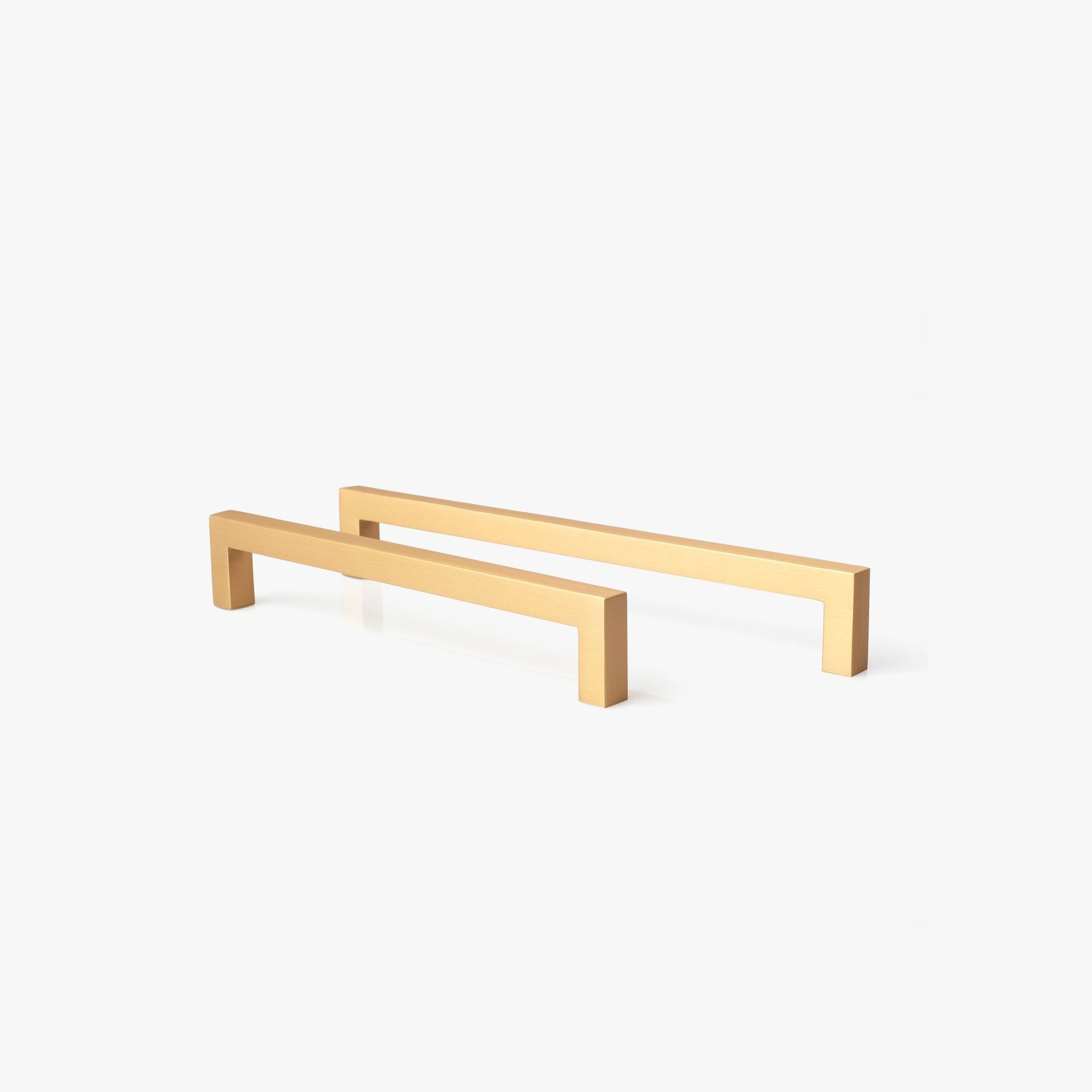 Vertex Brushed Brass Handle gallery detail image