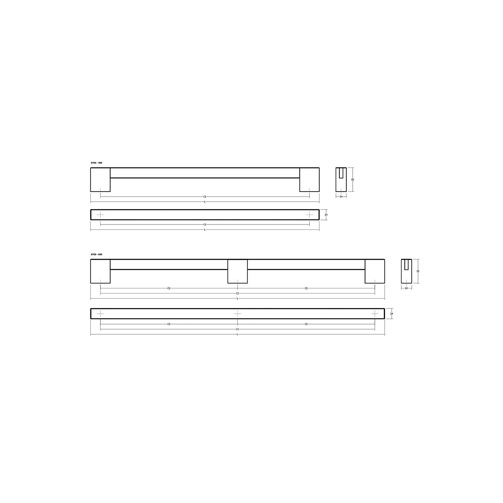 Hako Big Pull Handle gallery detail image