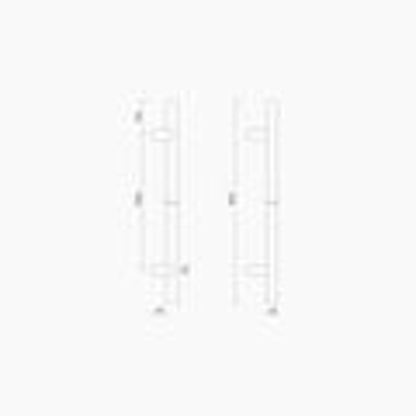 C3310OAK - ROUND SECTION OFFSET H-PULL BTB HANDLE gallery detail image