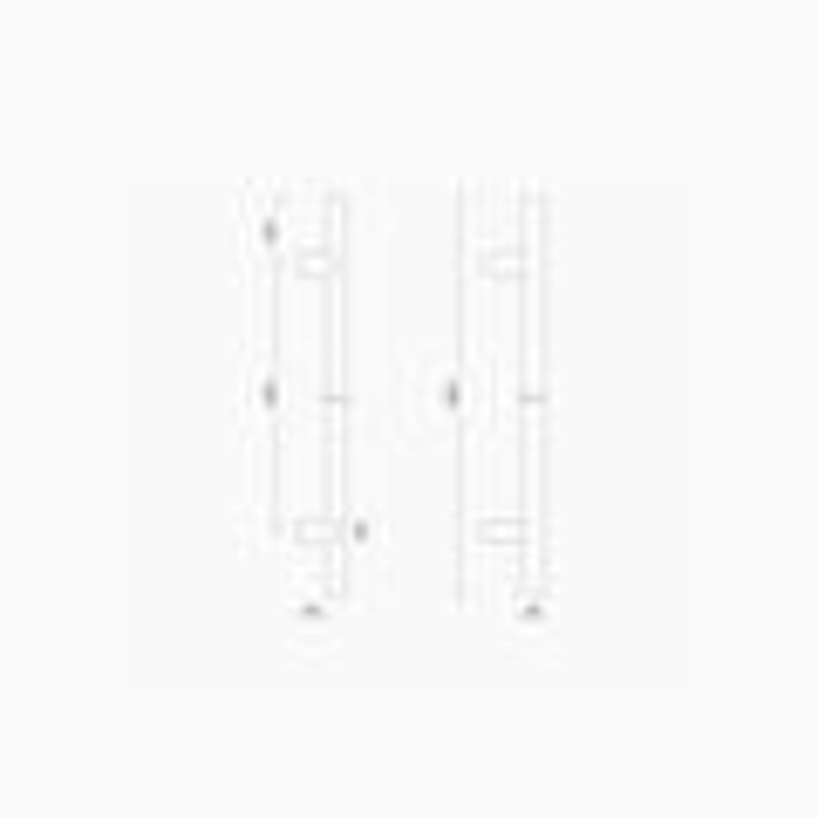 C3304OAK - ROUND SECTION OFFSET H-PULL BTB HANDLE gallery detail image