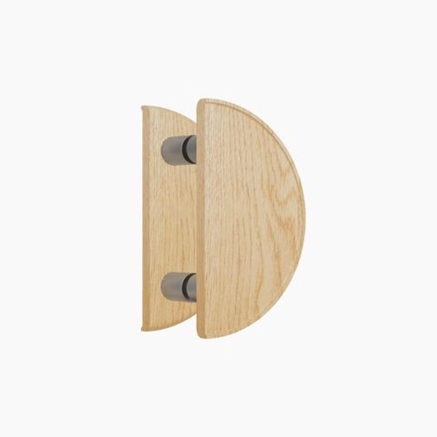 C4225OAK HALF ROUND BTB HANDLE gallery detail image