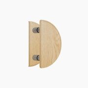 C4225OAK HALF ROUND BTB HANDLE gallery detail image
