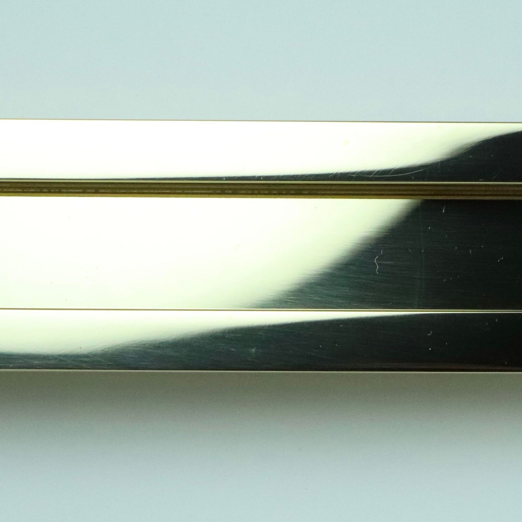 HB860 Brass Soft Edge Flush Pull for Sliding Doors gallery detail image