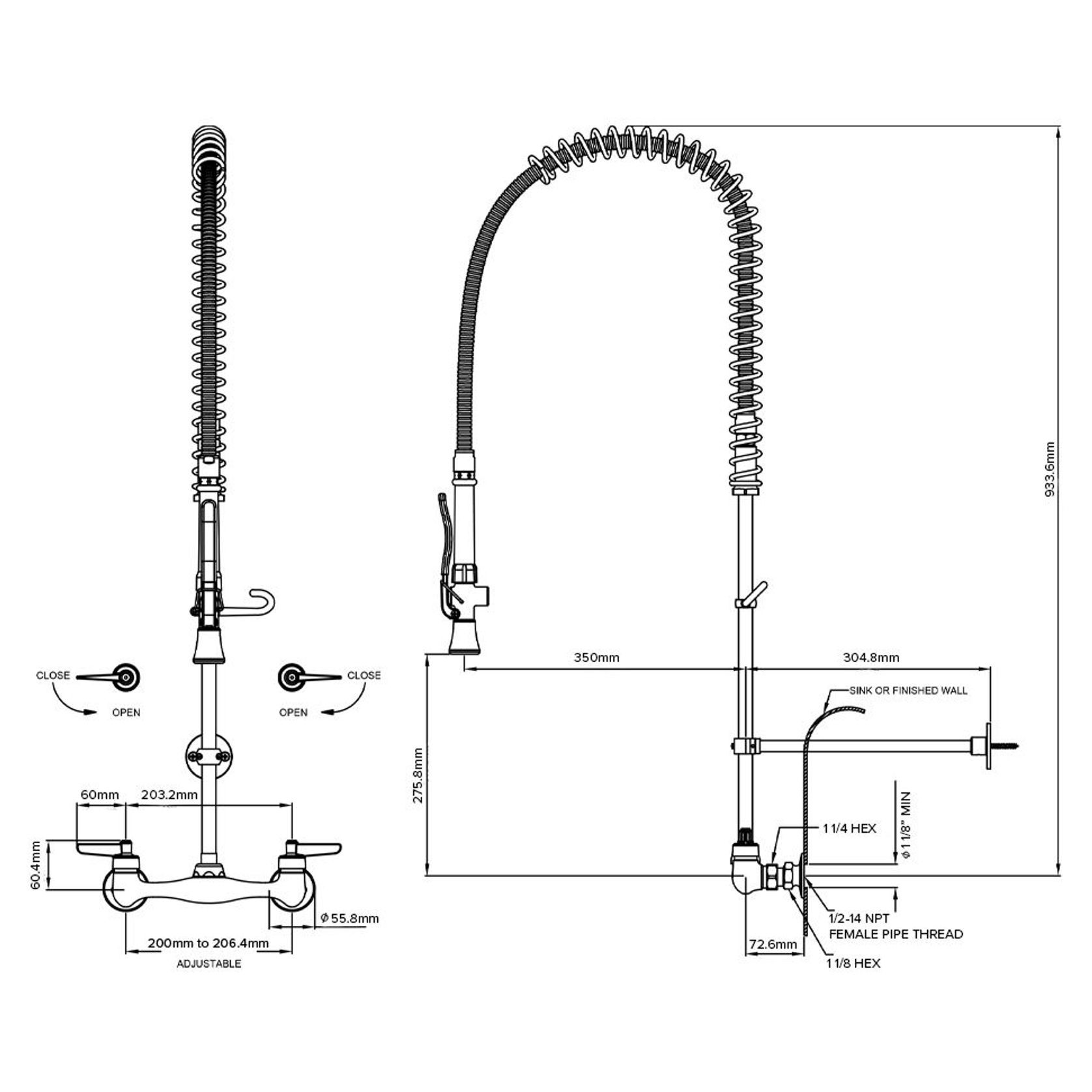 Central Brass Kitchen Mixers gallery detail image