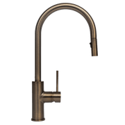 Mira Brushed Vintage Antique Brass Pull Out MKII Mixer gallery detail image