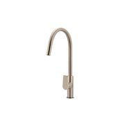 Round Paddle Piccola PullOut Kitchen Mixer - Champagne gallery detail image