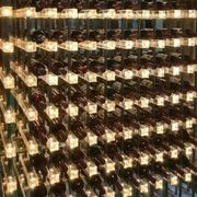 Elegant Acrylic and Metal Wine Racks with LED Lighting gallery detail image