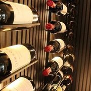 Wall Mounted Metal Rail Wine Racks gallery detail image