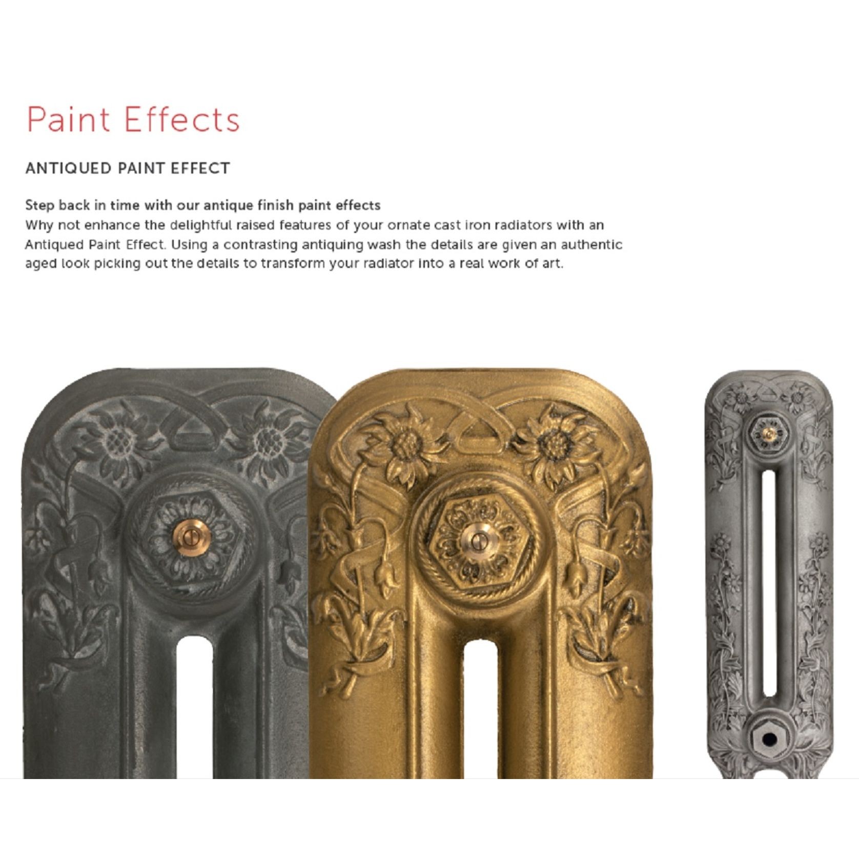 Paladin Pimlico Electric Cast Iron Radiators gallery detail image