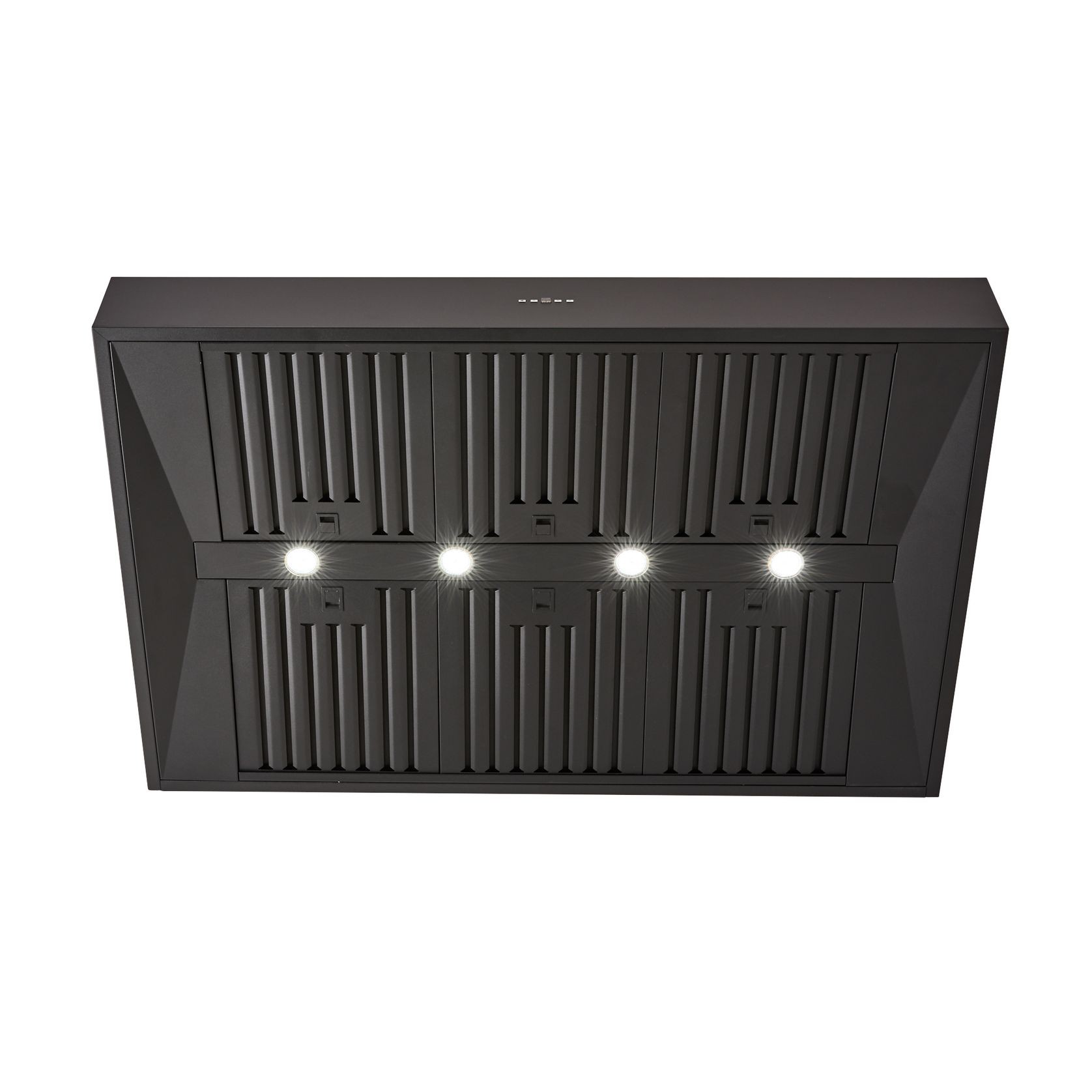 Black BBQ Rangehood 1200mm (Non Silent) - CL7372B gallery detail image
