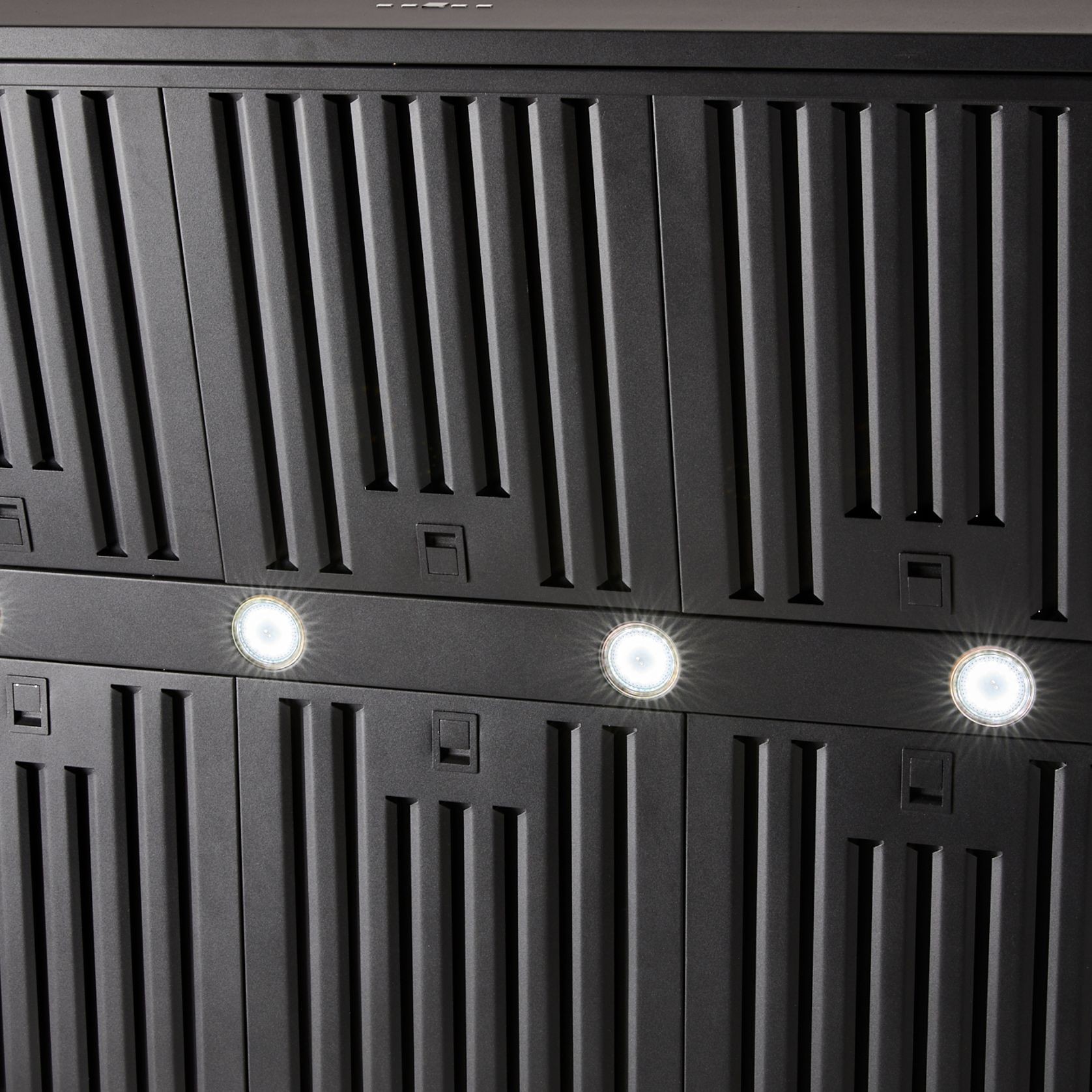 Black BBQ Rangehood 1200mm (Non Silent) - CL7372B gallery detail image