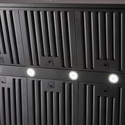Black BBQ Rangehood 1200mm (Non Silent) - CL7372B gallery detail image
