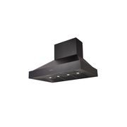 Black BBQ Rangehood 1200mm (Non Silent) - CL8912B gallery detail image