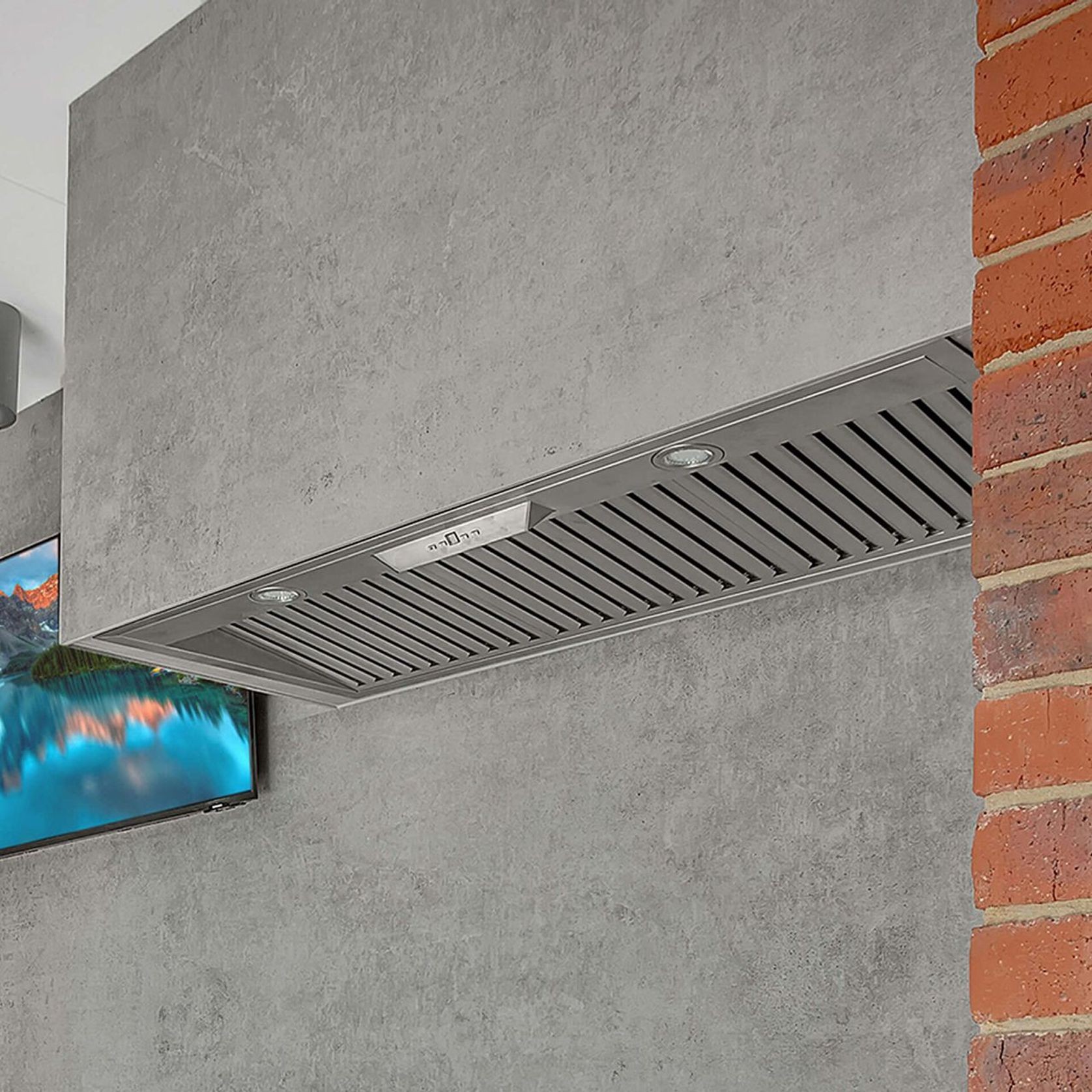 Silent BBQ Alfresco Rangehood 1200mm - CLUM212S gallery detail image