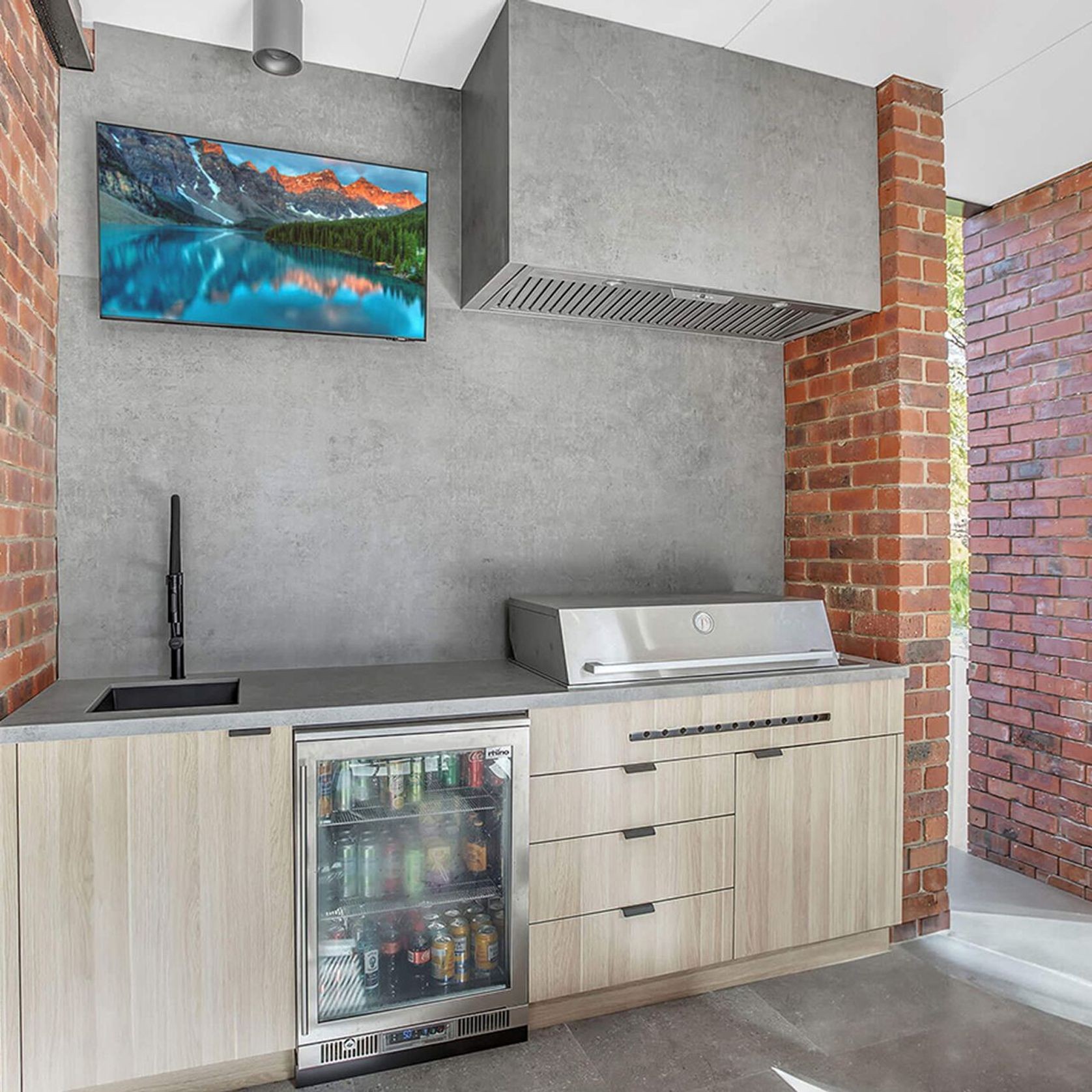 Silent BBQ Alfresco Rangehood 1200mm - CLUM212S gallery detail image