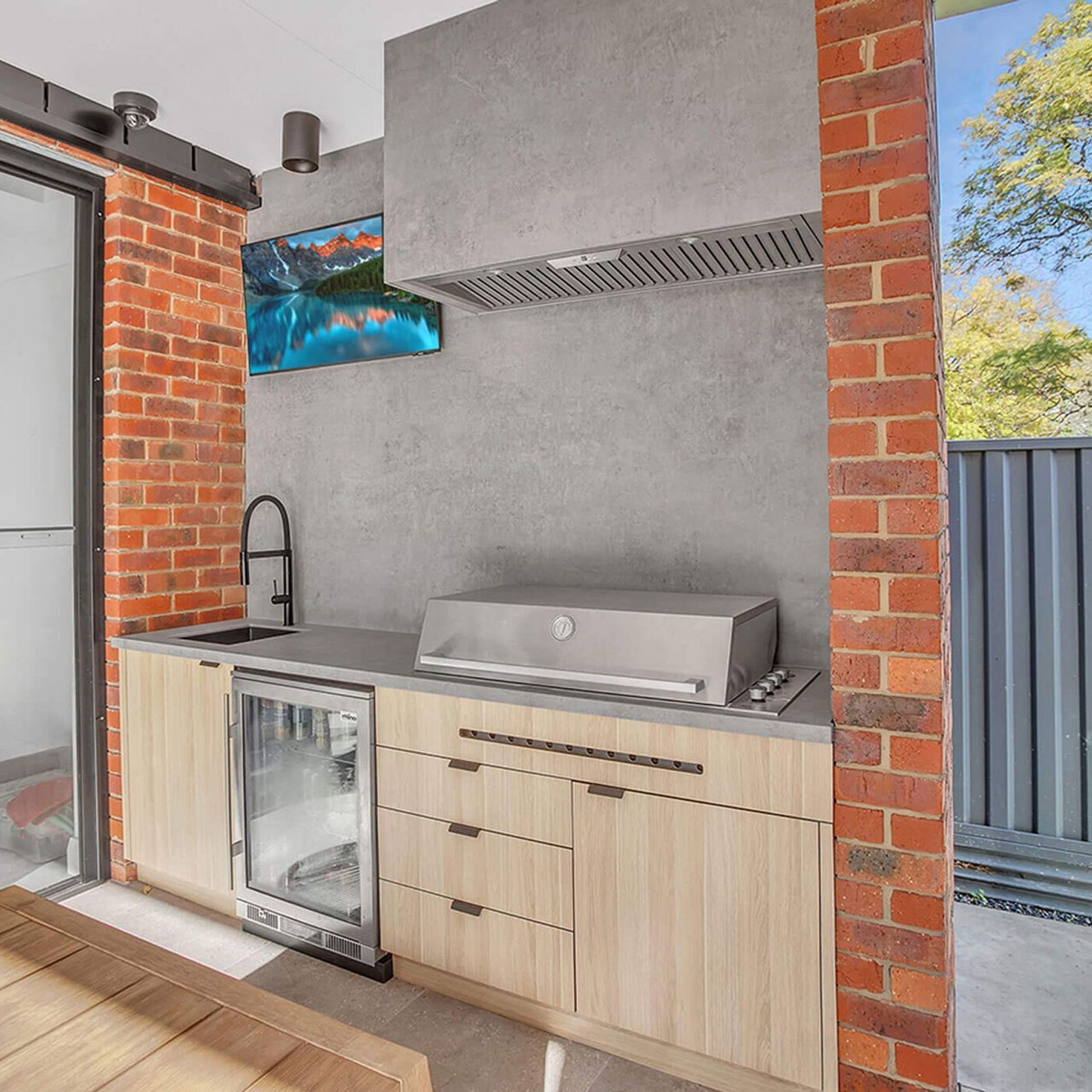 Silent BBQ Alfresco Rangehood 1200mm - CLUM212S gallery detail image