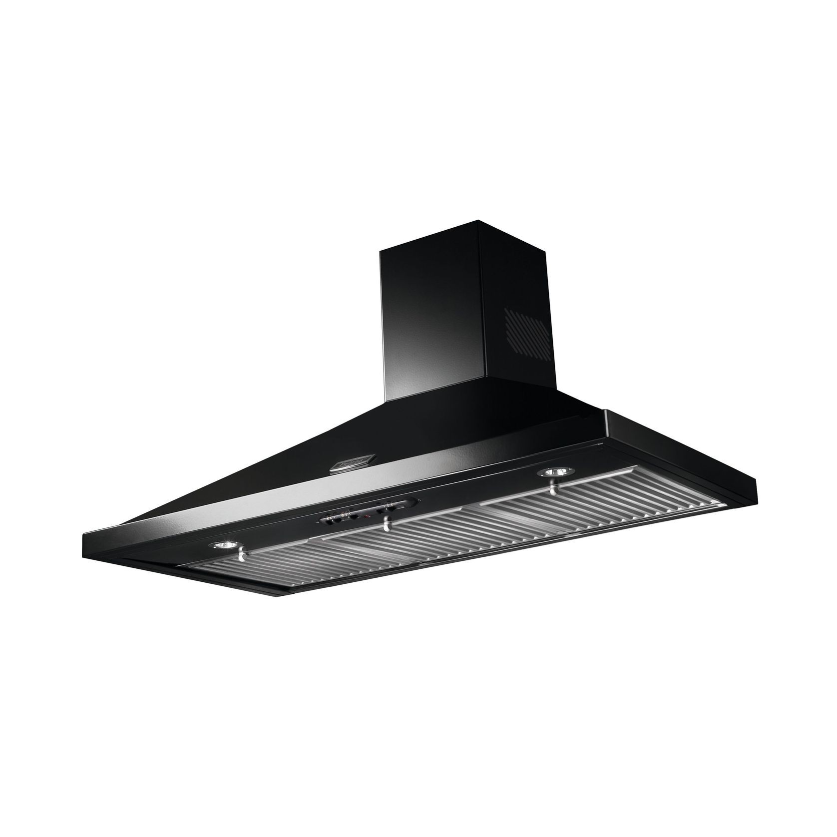 Falcon Black 90cm Canopy Rangehood gallery detail image