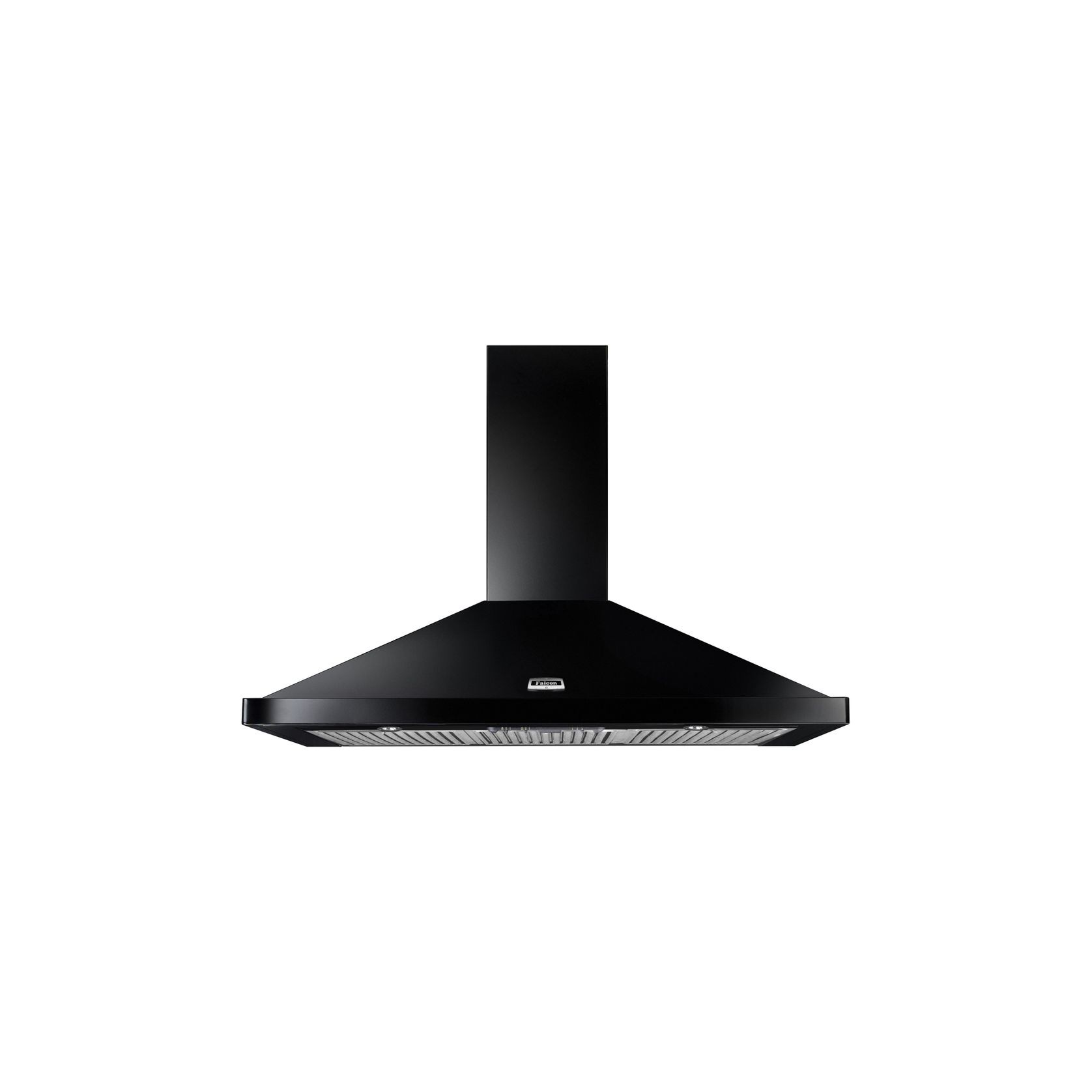 Falcon Black 90cm Canopy Rangehood gallery detail image