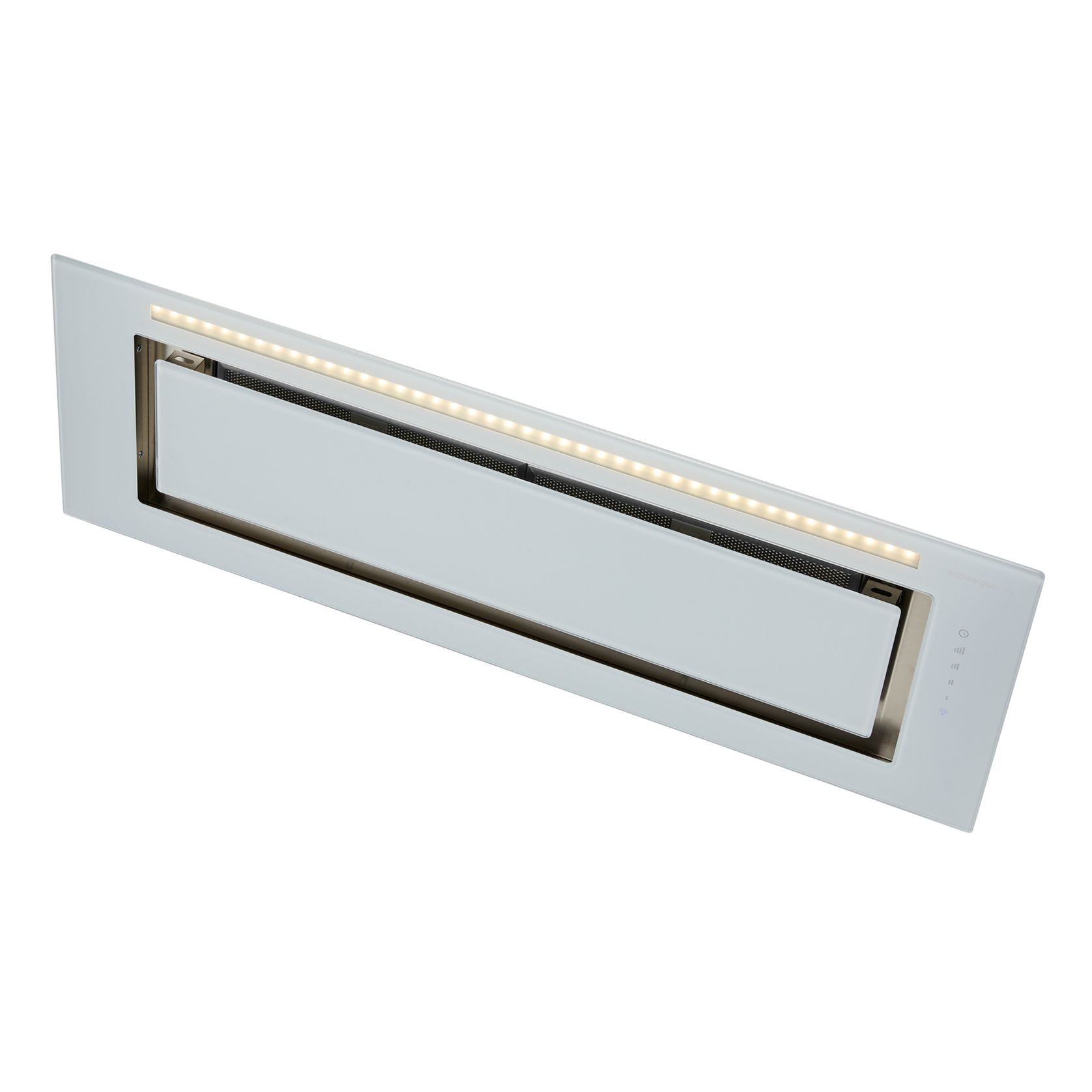 Silent White Undermount Rangehood 900mm - KLS-9GLASS gallery detail image